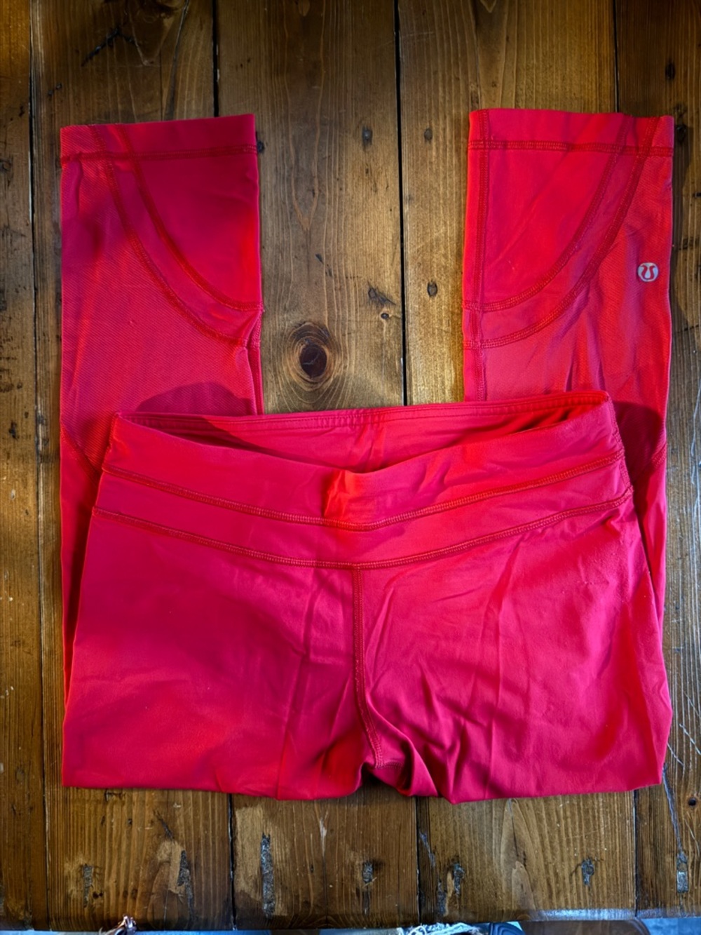 lululemon athletica Women's Red Leggings